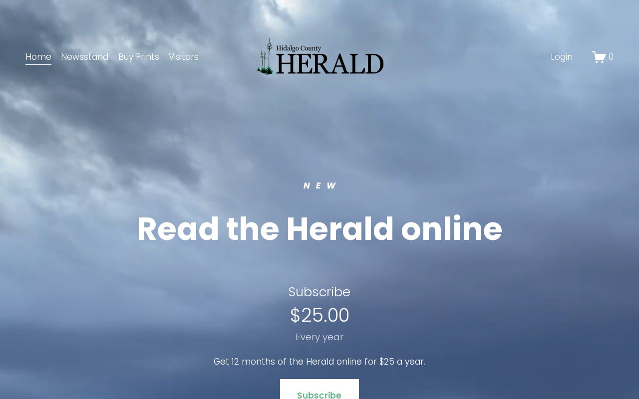 Hidalgo County arrest news source view for the Hidalgo Herald